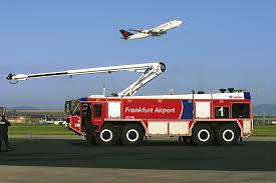 Francfort Visite Caserne Pompiers Aéroport