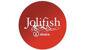 logo jolifish rouge