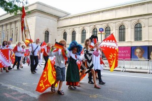 Alsace Pride on fifth avenue New-York le 21 septembre 2013  