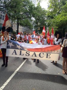 Alsace Pride on fifth avenue New-York le 21 septembre 2013  