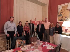 Grèce, Ambassade de France, 05.10.2017-2, SE Christophe Chantepy, Céline Pendariès, Michèle Léonidopoulos, Mireille Tsitsiris, Philippe Blanck